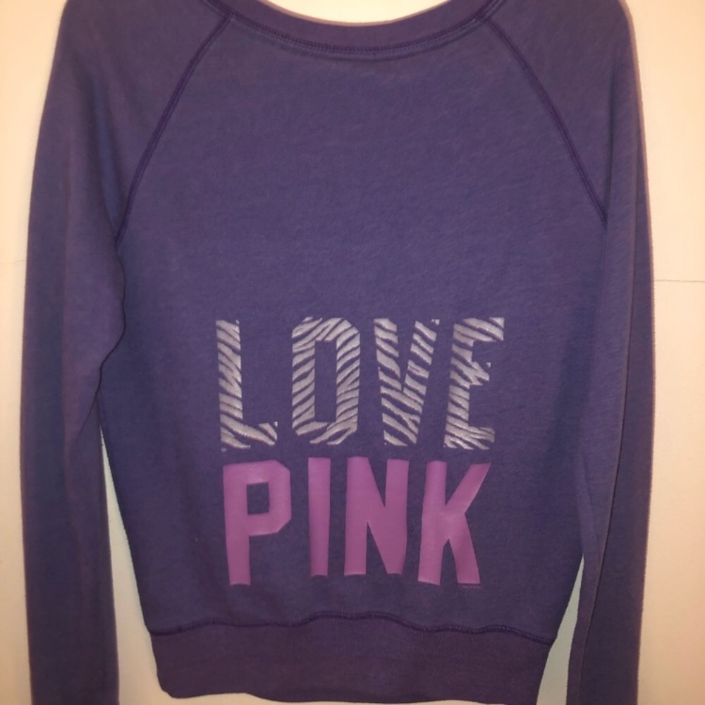 RARE Victoria’s Secret Pink Pullover sweatshirt - Picture 2 of 3